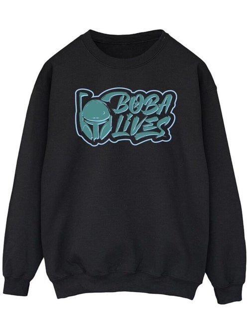 Star Wars - Sweat THE BOOK OF BOBA FETT LIVES - Kiabi Star Wars - Sweat THE BOOK OF BOBA FETT LIVES - Kiabi