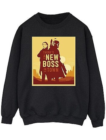 Star Wars - Sweat THE BOOK OF BOBA FETT NEW BOSS