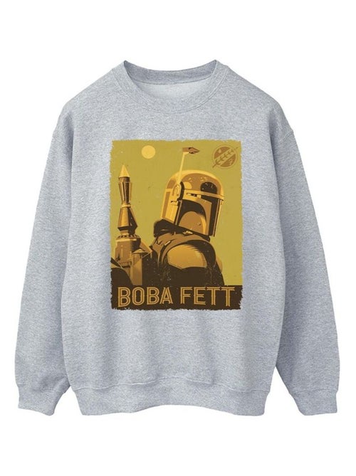 Star Wars - Sweat THE BOOK OF BOBA FETT PLANETARY STARE - Kiabi