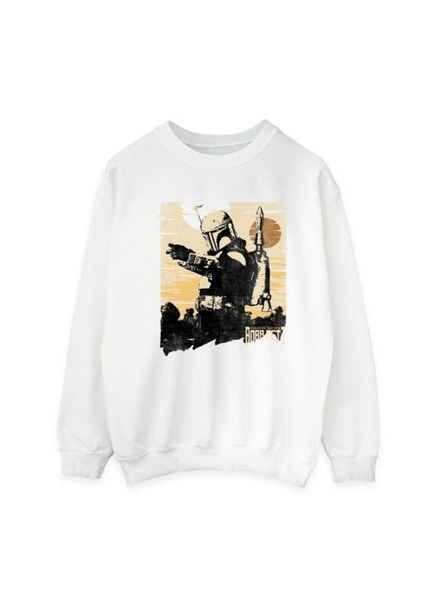 Star Wars - Sweat THE BOOK OF BOBA FETT POINTS - Kiabi Star Wars - Sweat THE BOOK OF BOBA FETT POINTS - Kiabi