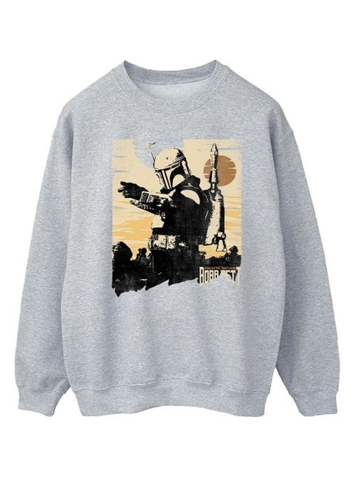 Star Wars - Sweat THE BOOK OF BOBA FETT POINTS - Kiabi Star Wars - Sweat THE BOOK OF BOBA FETT POINTS - Kiabi