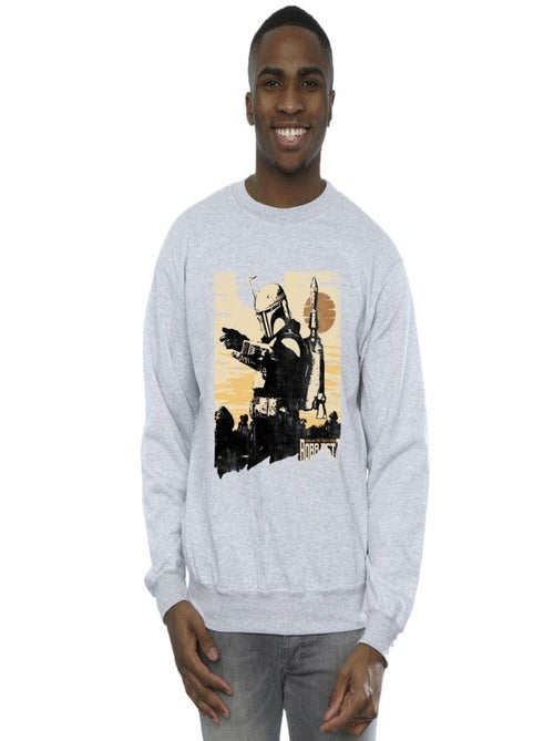 Star Wars - Sweat THE BOOK OF BOBA FETT POINTS - Kiabi Star Wars - Sweat THE BOOK OF BOBA FETT POINTS - Kiabi