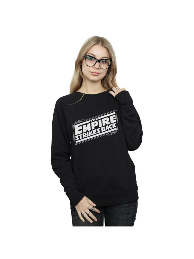 Star Wars - Sweat THE EMPIRE STRIKES BACK Noir - Kiabi