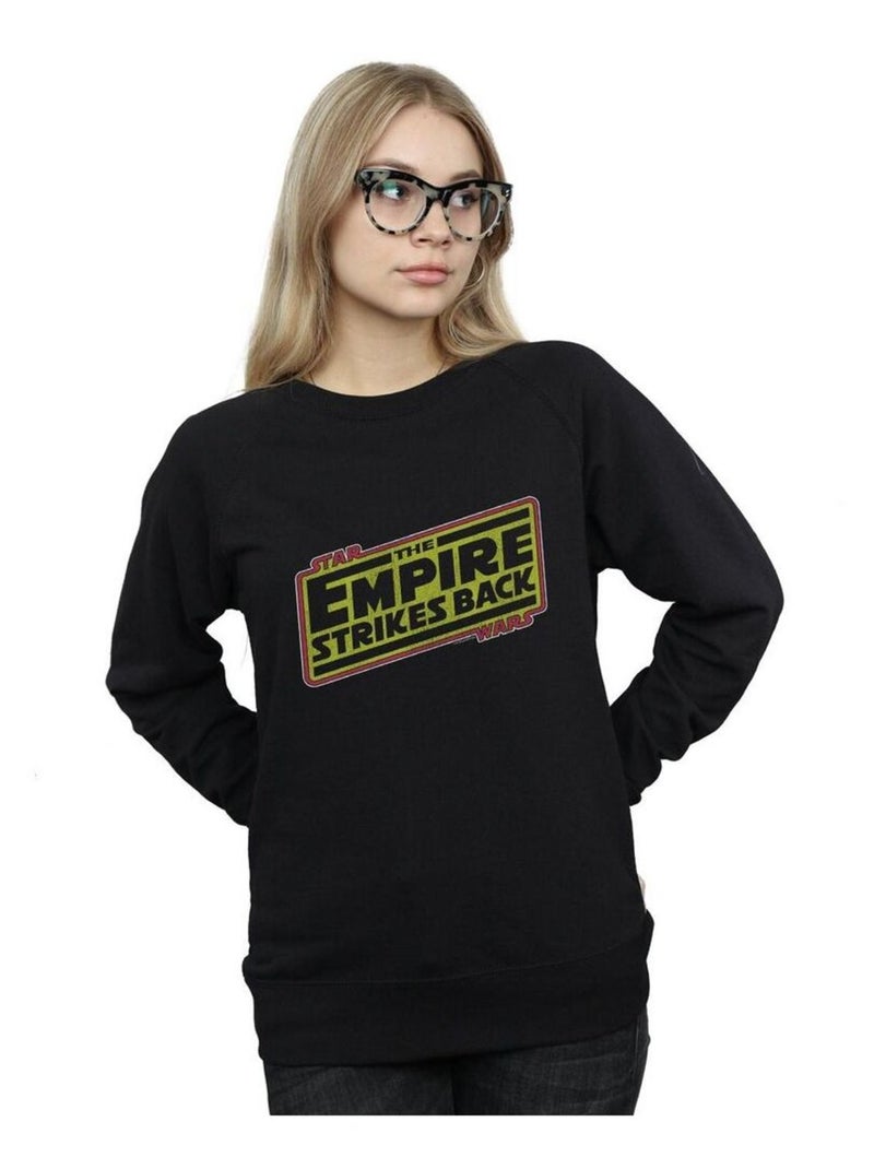 Star Wars - Sweat THE EMPIRE STRIKES BACK Noir - Kiabi