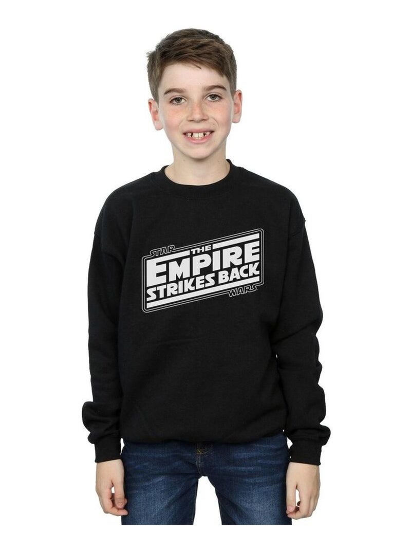 Star Wars - Sweat THE EMPIRE STRIKES BACK Noir - Kiabi