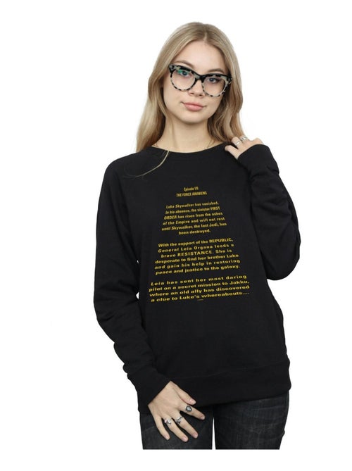 Star Wars - Sweat THE FORCE AWAKENS OPENING CRAWL - Kiabi