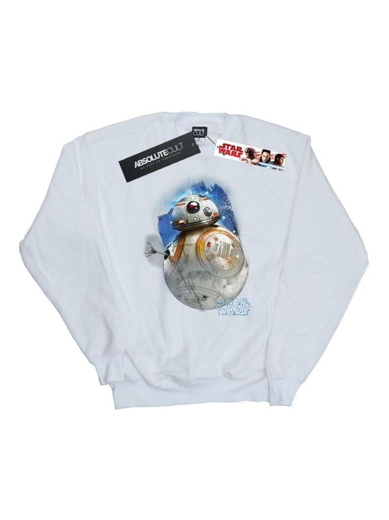 Star Wars - Sweat THE LAST JEDI Blanc - Kiabi