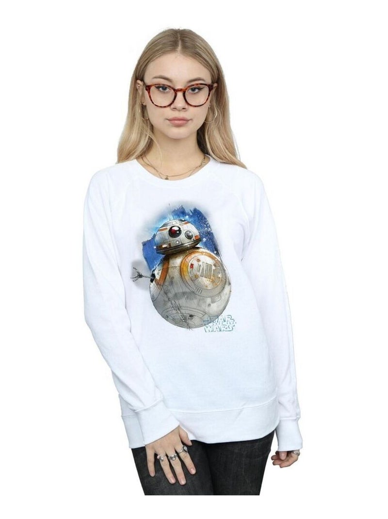Star Wars - Sweat THE LAST JEDI Blanc - Kiabi