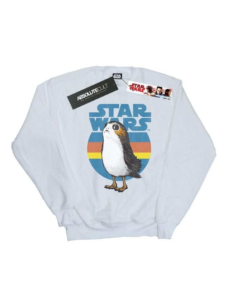 Star Wars - Sweat THE LAST JEDI Blanc - Kiabi