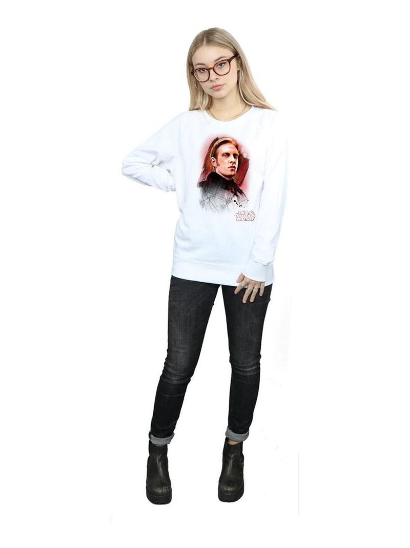 Star Wars - Sweat THE LAST JEDI Blanc - Kiabi