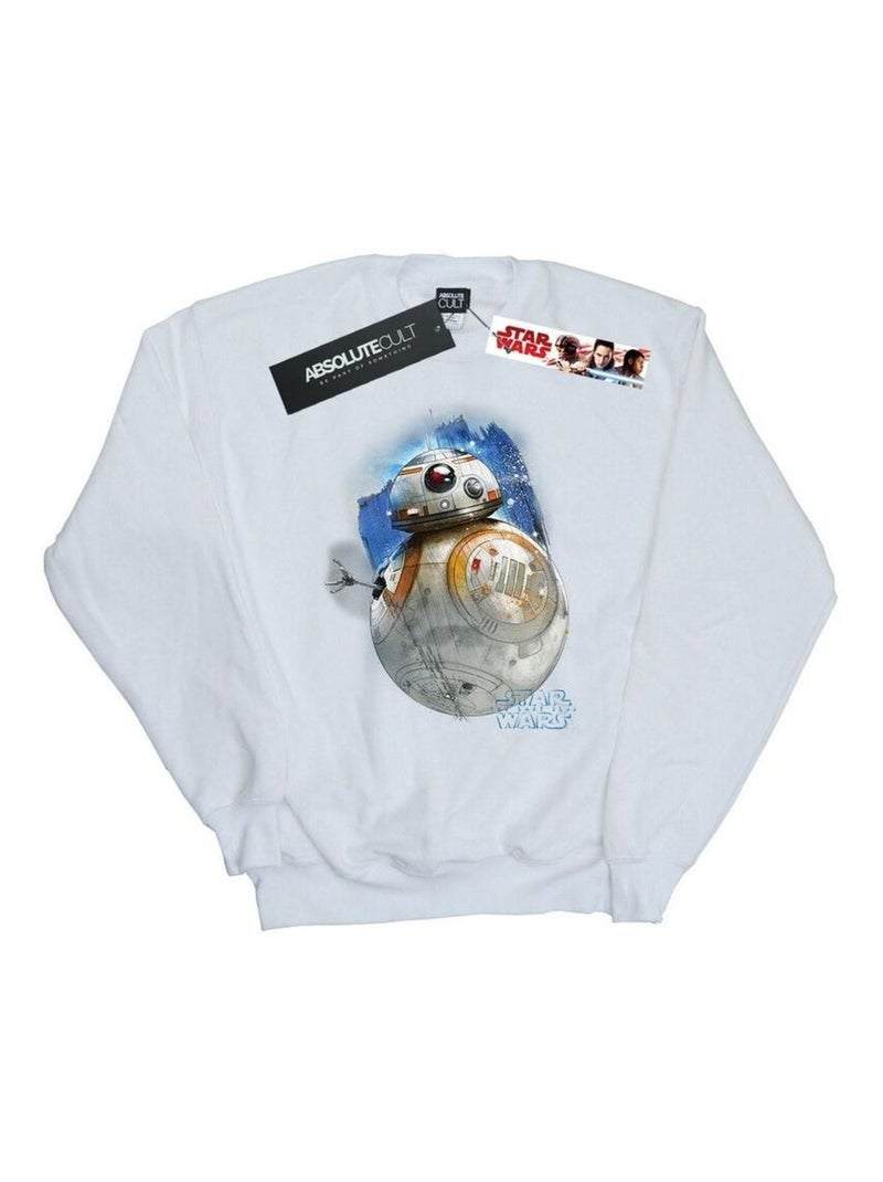 Star Wars - Sweat THE LAST JEDI Blanc - Kiabi