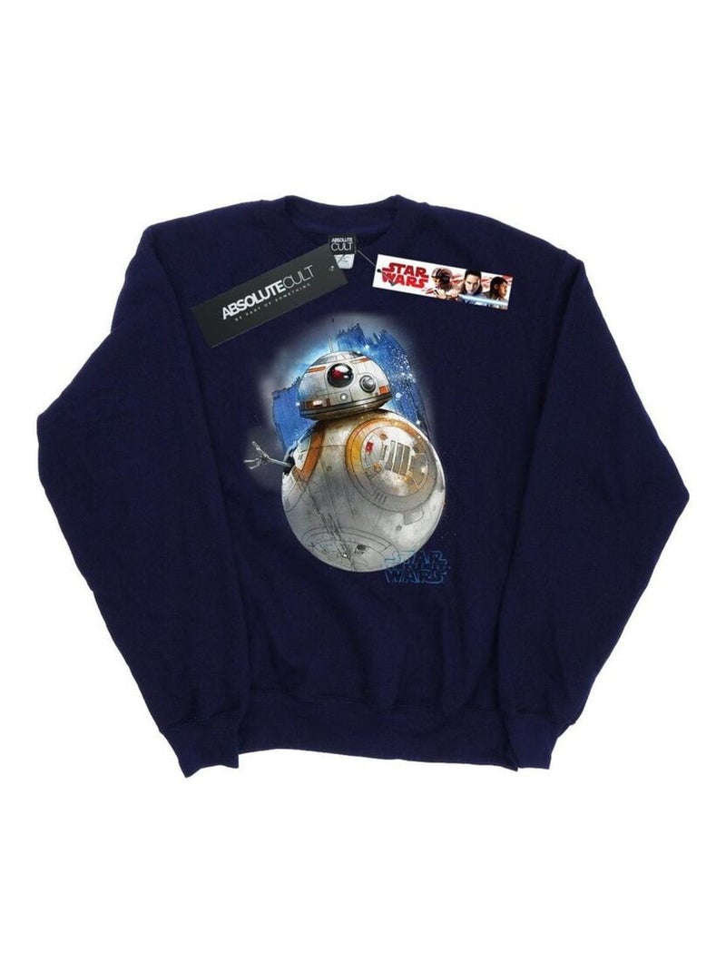 Star Wars - Sweat THE LAST JEDI Bleu marine - Kiabi