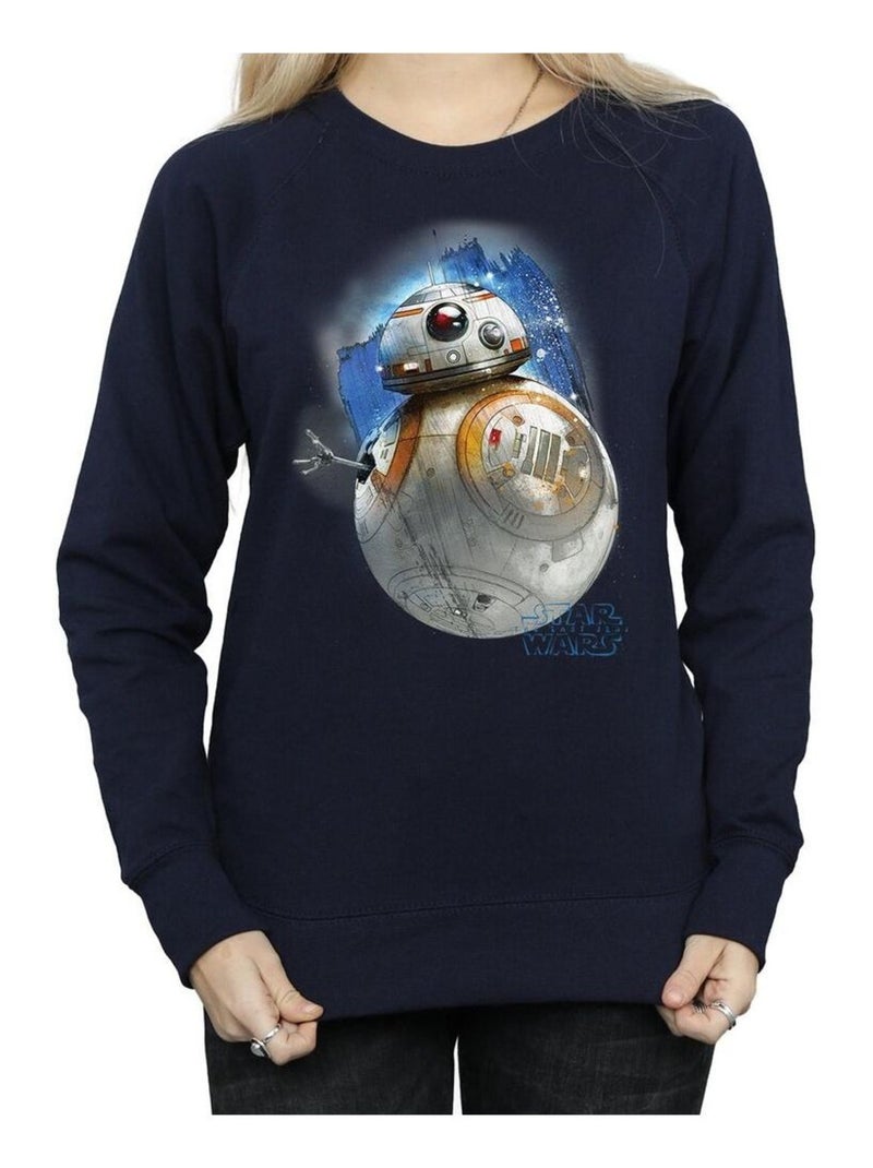 Star Wars - Sweat THE LAST JEDI Bleu marine - Kiabi