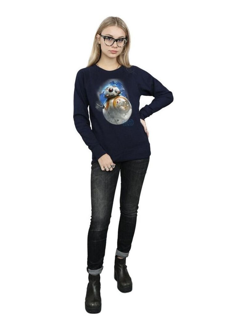 Star Wars - Sweat THE LAST JEDI Bleu marine - Kiabi