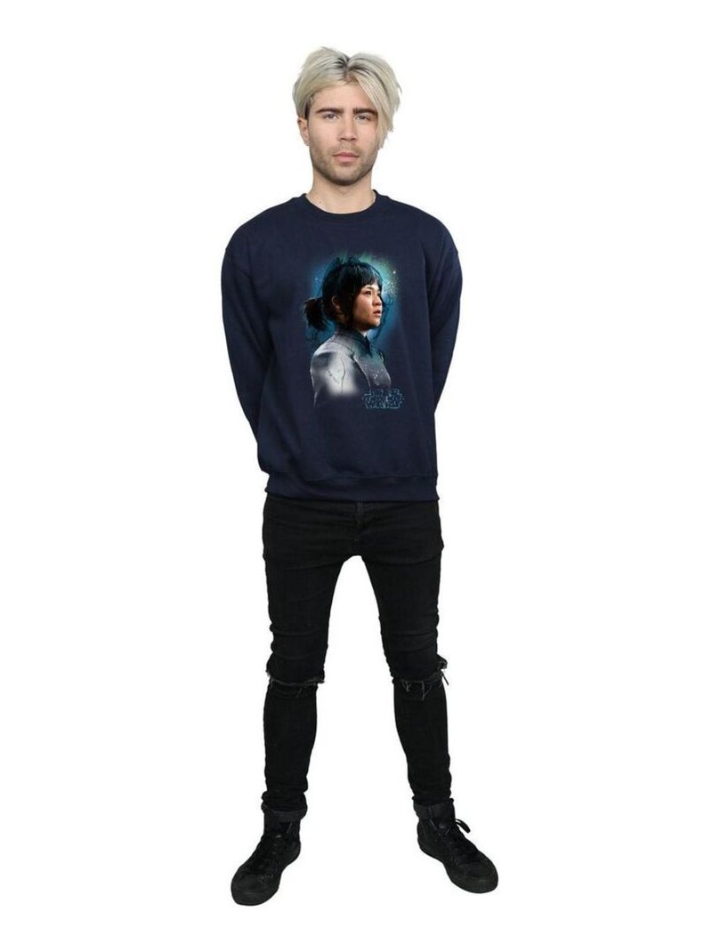 Star Wars - Sweat THE LAST JEDI Bleu marine - Kiabi