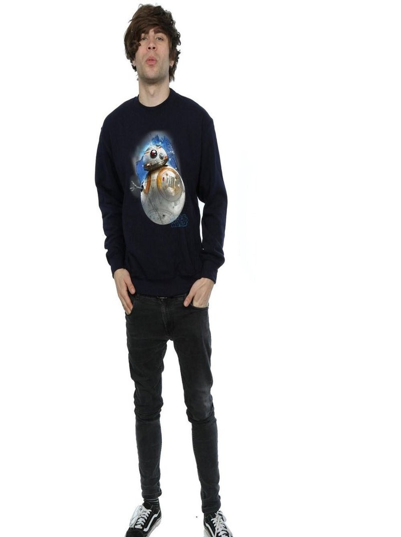 Star Wars - Sweat THE LAST JEDI Bleu marine - Kiabi