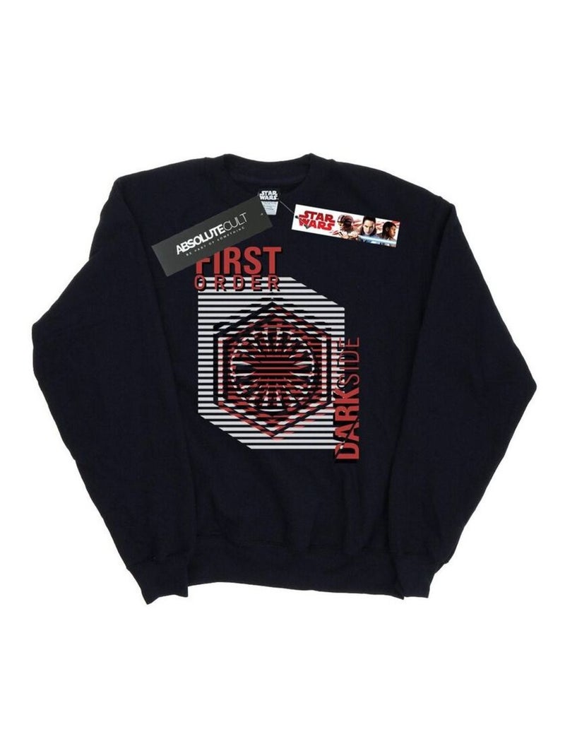 Star Wars - Sweat THE LAST JEDI DARK SIDE Noir - Kiabi