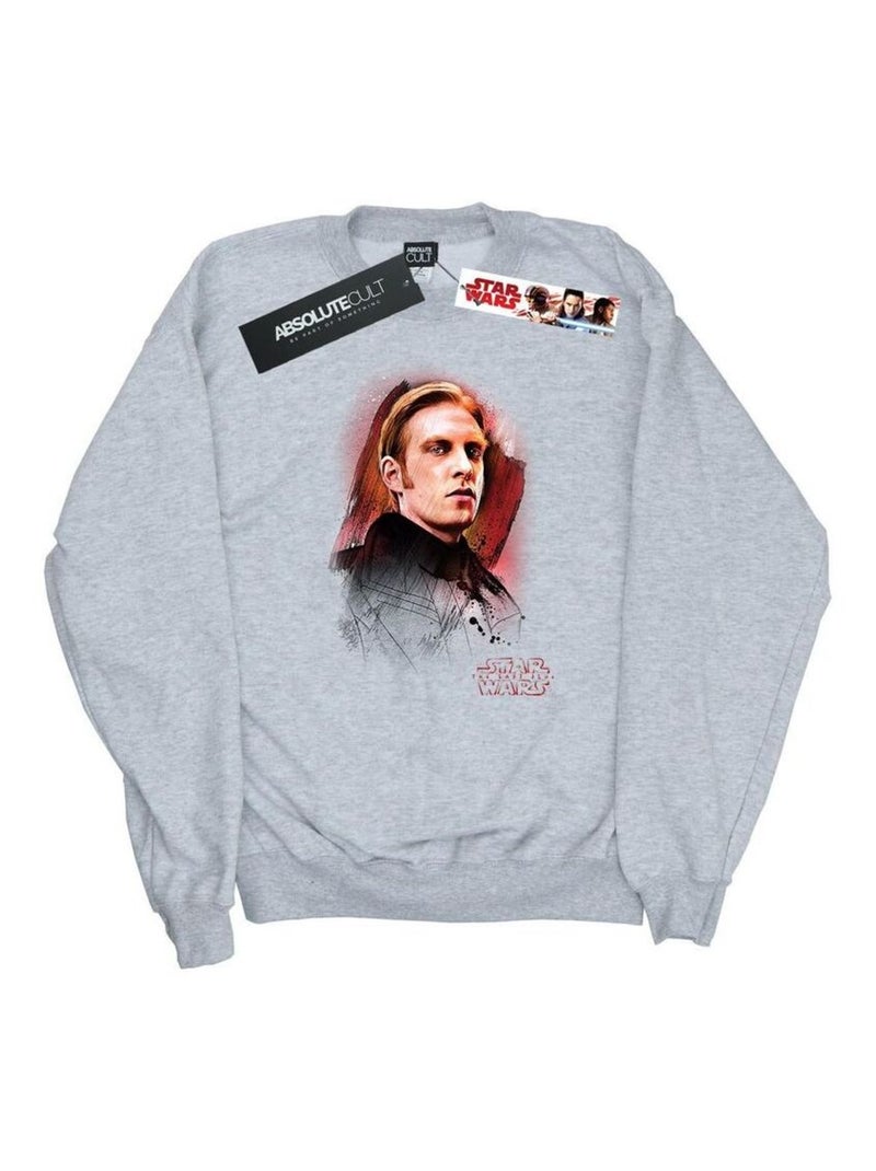 Star Wars - Sweat THE LAST JEDI Gris chiné - Kiabi