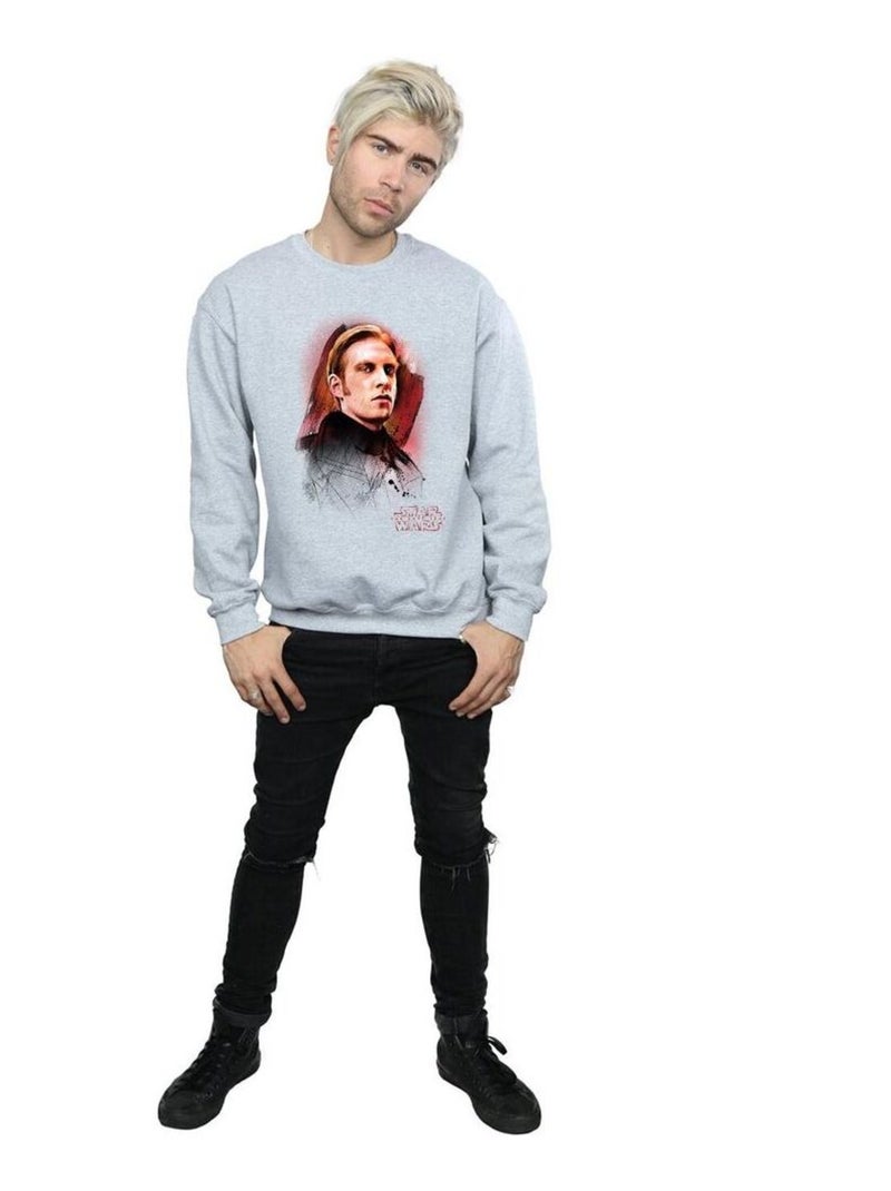 Star Wars - Sweat THE LAST JEDI Gris chiné - Kiabi