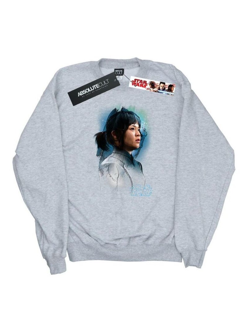 Star Wars - Sweat THE LAST JEDI Gris chiné - Kiabi