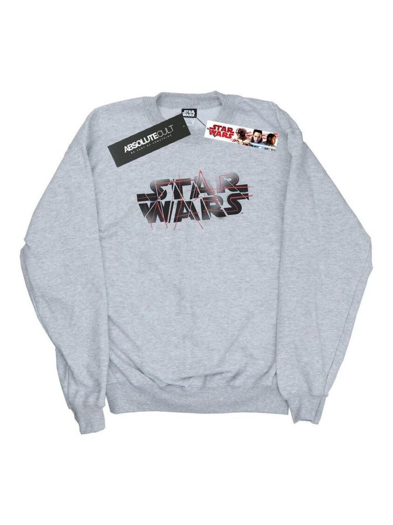 Star Wars - Sweat THE LAST JEDI Gris chiné - Kiabi