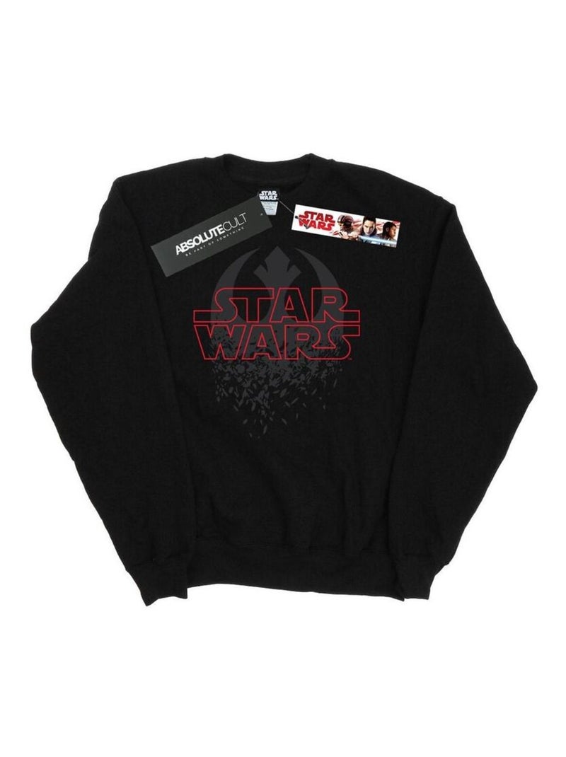 Star Wars - Sweat THE LAST JEDI Noir - Kiabi