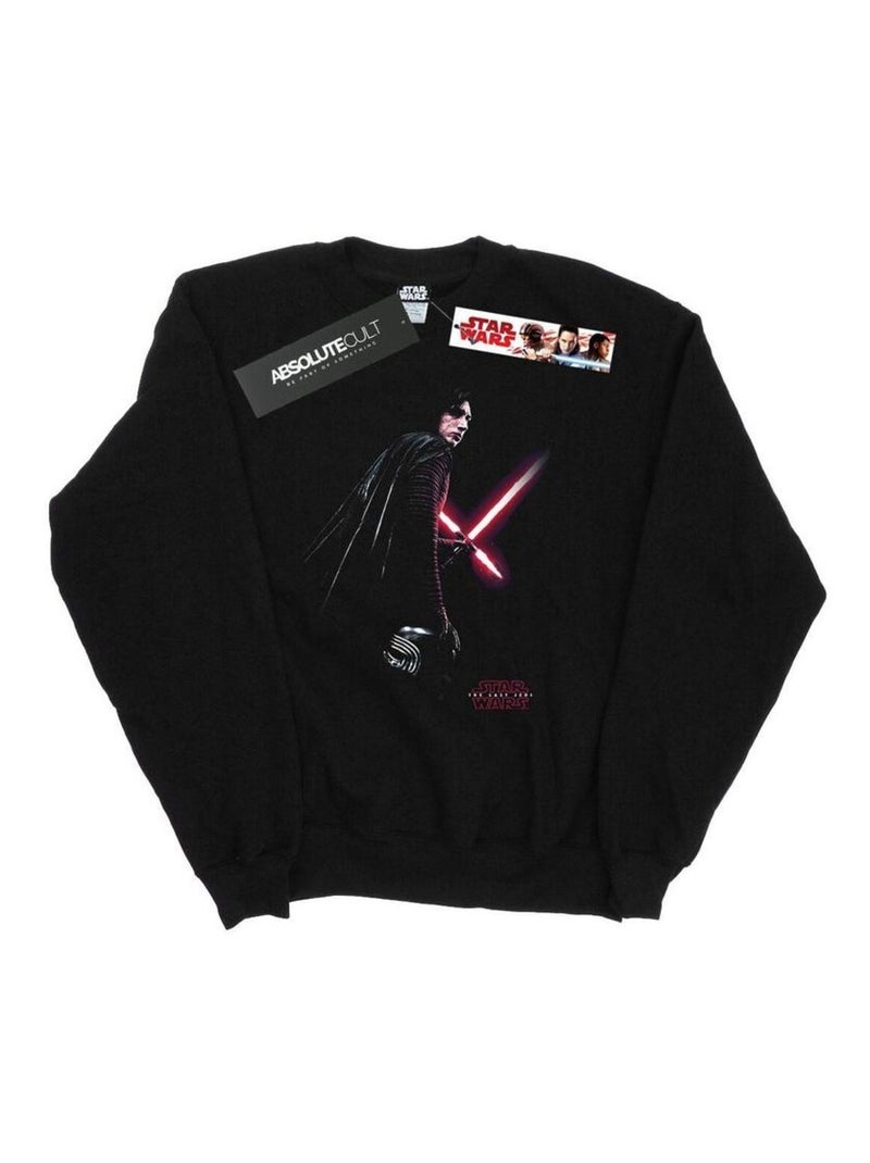 Star Wars - Sweat THE LAST JEDI Noir - Kiabi