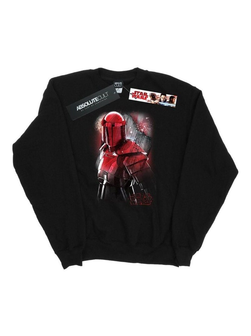 Star Wars - Sweat THE LAST JEDI PRAETORIAN GUARD Noir - Kiabi