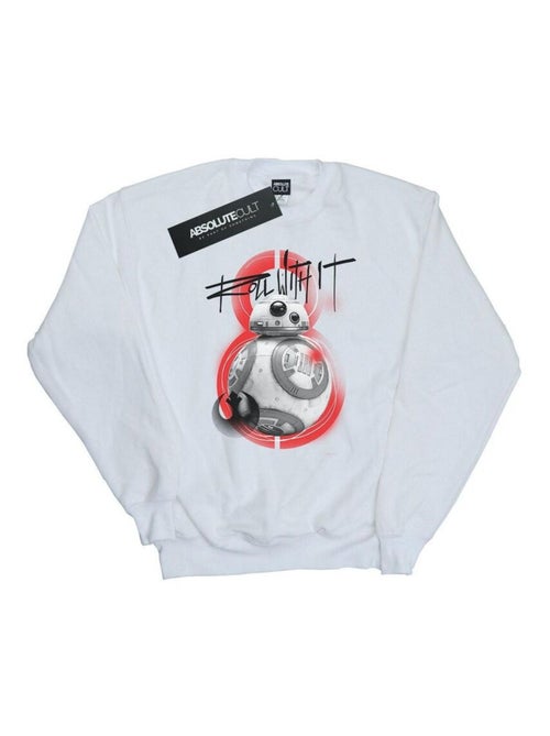 Star Wars - Sweat THE LAST JEDI ROLL WITH IT - Kiabi Star Wars - Sweat THE LAST JEDI ROLL WITH IT - Kiabi
