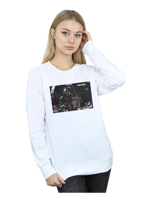 Star Wars - Sweat THE MANDALORIAN AND CO-PILOT - Kiabi