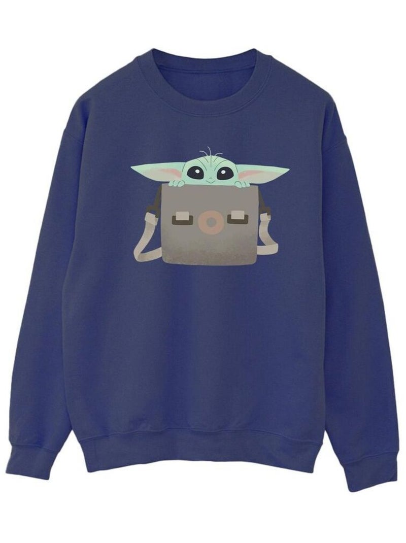 Star Wars - Sweat THE MANDALORIAN Bleu marine - Kiabi