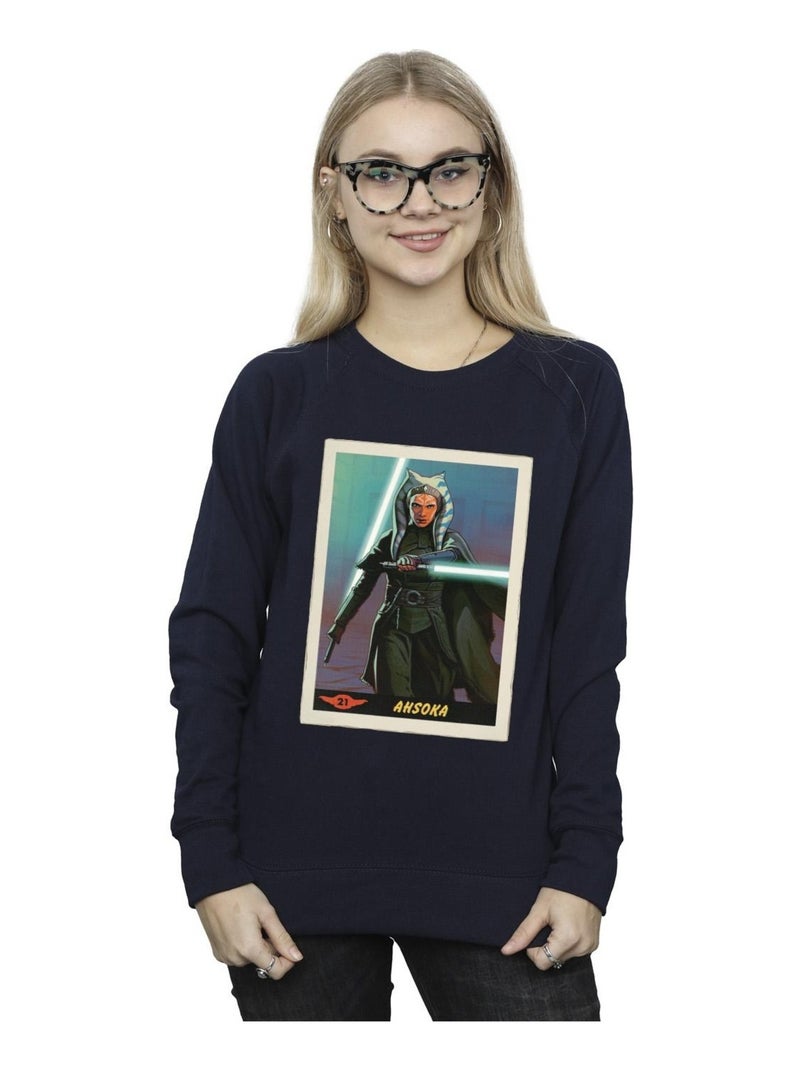Star Wars - Sweat THE MANDALORIAN Bleu marine - Kiabi