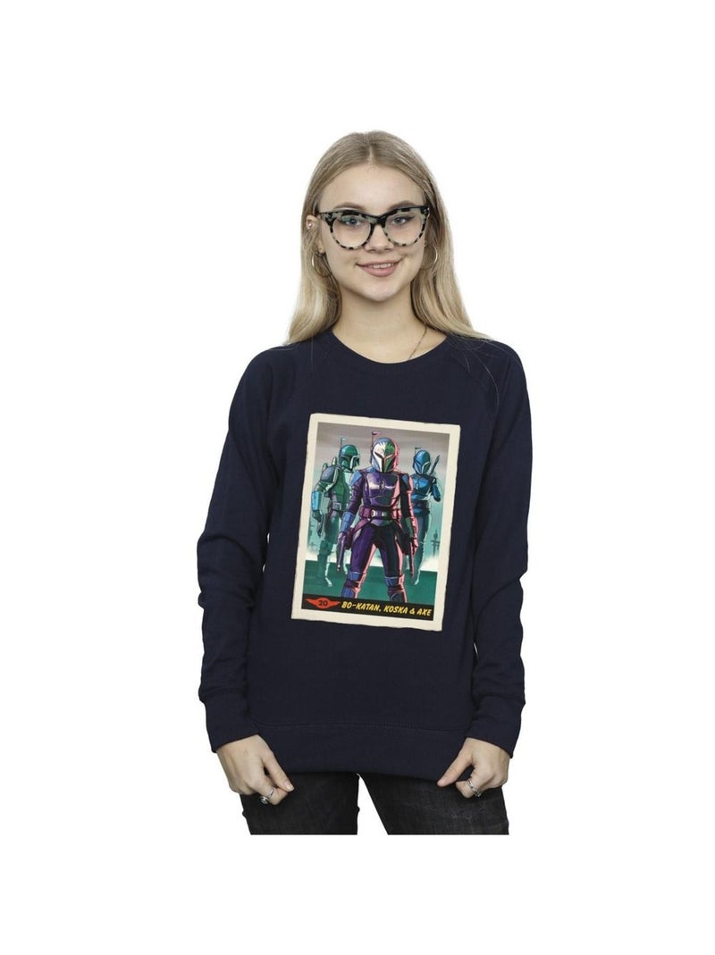 Star Wars - Sweat THE MANDALORIAN Bleu marine - Kiabi
