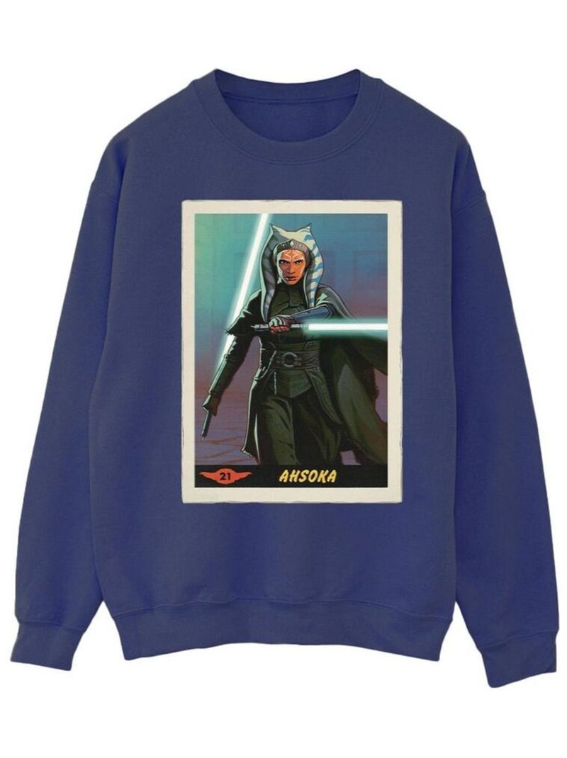 Star Wars - Sweat THE MANDALORIAN Bleu marine - Kiabi