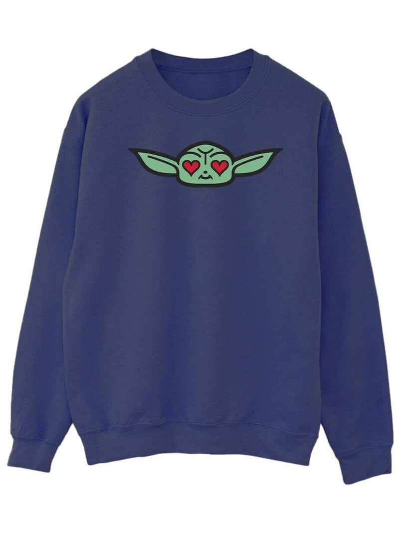 Star Wars - Sweat THE MANDALORIAN Bleu marine - Kiabi