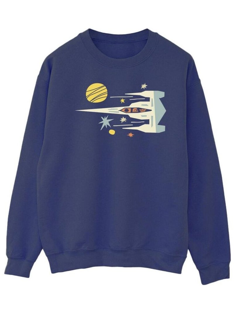 Star Wars - Sweat THE MANDALORIAN Bleu marine - Kiabi