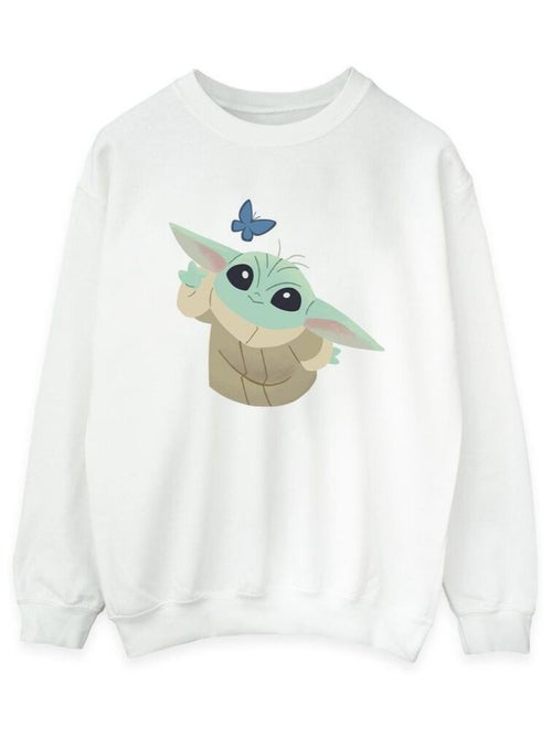 Star Wars - Sweat THE MANDALORIAN BUTTERFLY CATCHING - Kiabi Star Wars - Sweat THE MANDALORIAN BUTTERFLY CATCHING - Kiabi