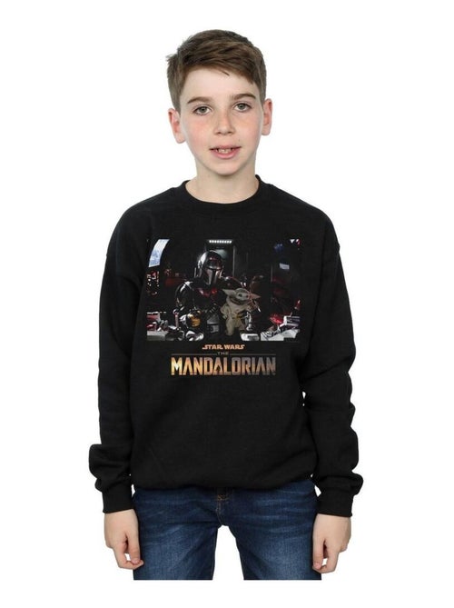 Star Wars - Sweat THE MANDALORIAN CHILD ON BOARD - Kiabi