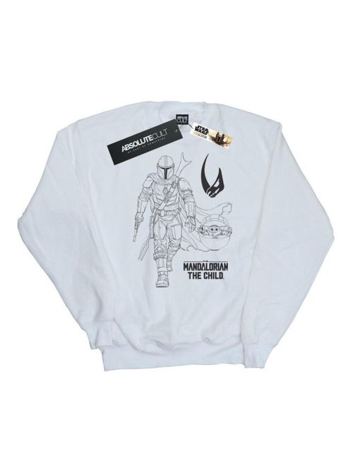 Star Wars - Sweat THE MANDALORIAN CLAN OF TWO - Kiabi Star Wars - Sweat THE MANDALORIAN CLAN OF TWO - Kiabi
