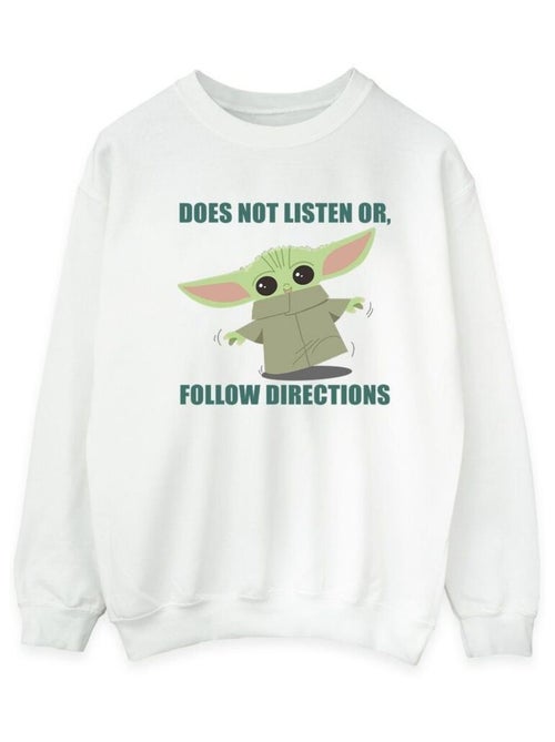 Star Wars - Sweat THE MANDALORIAN DOES NOT LISTEN - Kiabi Star Wars - Sweat THE MANDALORIAN DOES NOT LISTEN - Kiabi