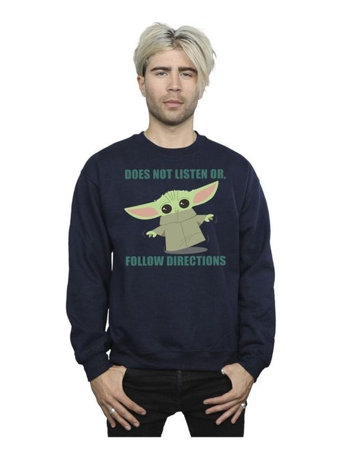 Star Wars - Sweat THE MANDALORIAN DOES NOT LISTEN - Kiabi Star Wars - Sweat THE MANDALORIAN DOES NOT LISTEN - Kiabi