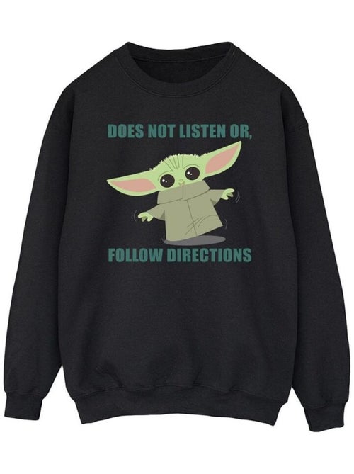 Star Wars - Sweat THE MANDALORIAN DOES NOT LISTEN - Kiabi Star Wars - Sweat THE MANDALORIAN DOES NOT LISTEN - Kiabi