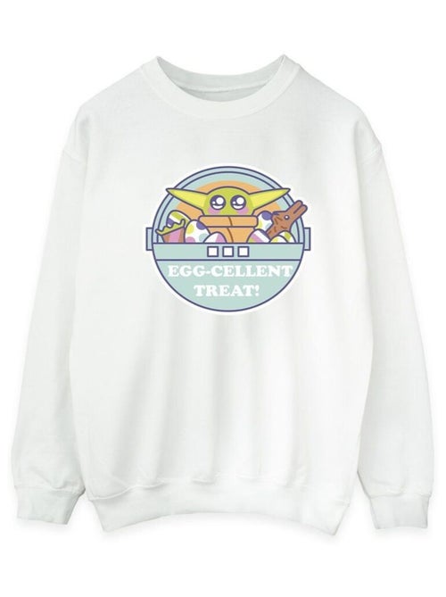 Star Wars - Sweat THE MANDALORIAN EGGCELLENT EASTER - Kiabi Star Wars - Sweat THE MANDALORIAN EGGCELLENT EASTER - Kiabi