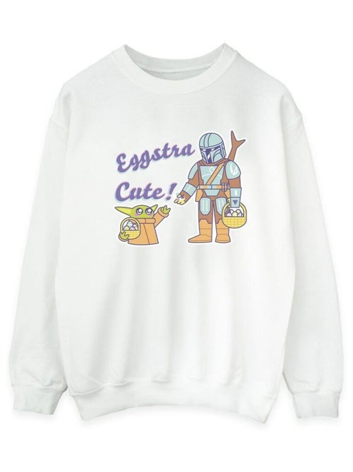 Star Wars - Sweat THE MANDALORIAN EGGSTRA CUTE - Kiabi Star Wars - Sweat THE MANDALORIAN EGGSTRA CUTE - Kiabi