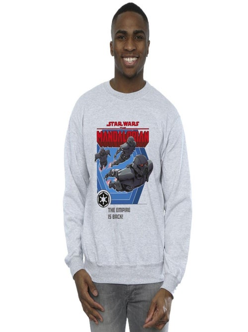 Star Wars - Sweat THE MANDALORIAN EMPIRE IS BACK - Kiabi Star Wars - Sweat THE MANDALORIAN EMPIRE IS BACK - Kiabi