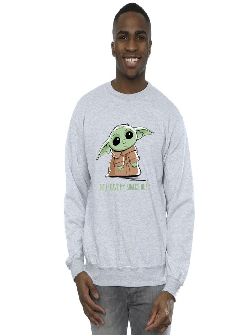 Star Wars - Sweat THE MANDALORIAN Gris chiné - Kiabi
