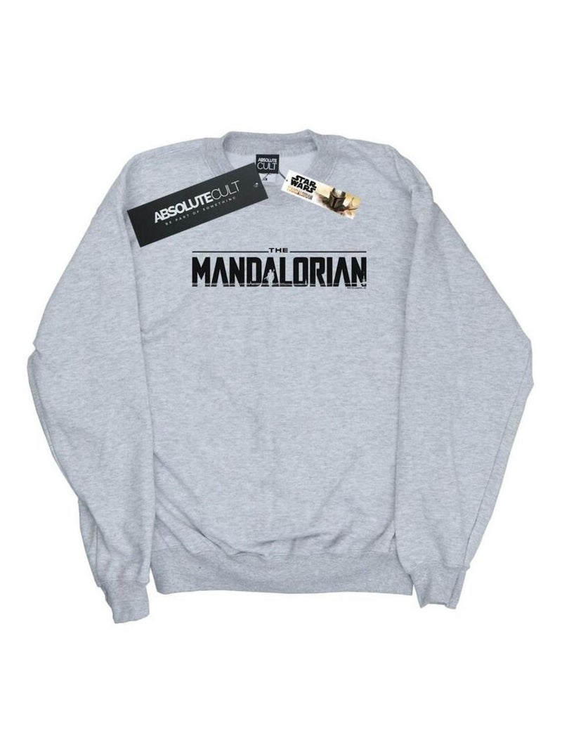 Star Wars - Sweat THE MANDALORIAN Gris chiné - Kiabi