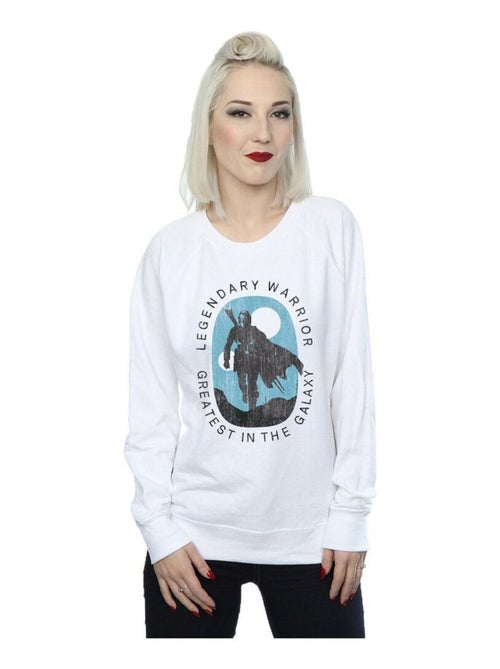 Star Wars - Sweat THE MANDALORIAN LEGENDARY WARRIOR GREATEST IN THE GALAXY - Kiabi