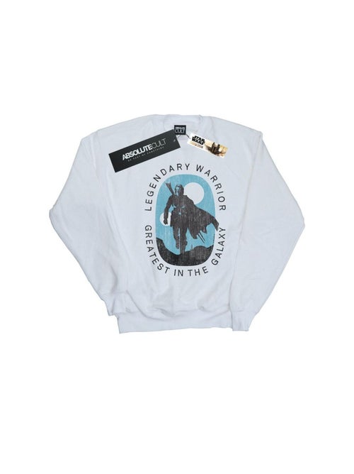 Star Wars - Sweat THE MANDALORIAN LEGENDARY WARRIOR GREATEST IN THE GALAXY - Kiabi
