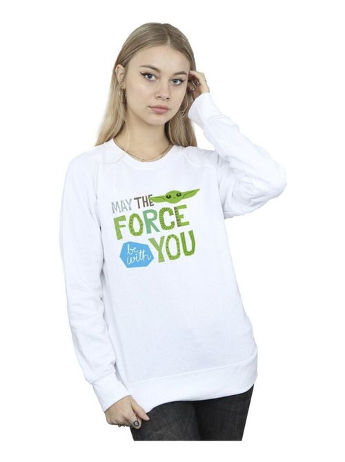 Star Wars - Sweat THE MANDALORIAN MAY THE FORCE BE WITH YOU - Kiabi